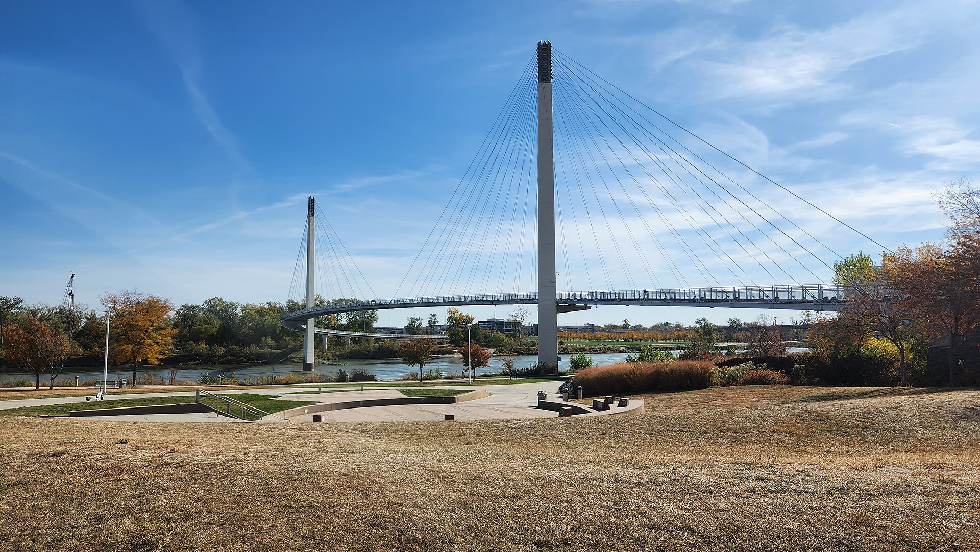 Bob Kerrey Pedestrian Bridge — Omaha, Nebraska