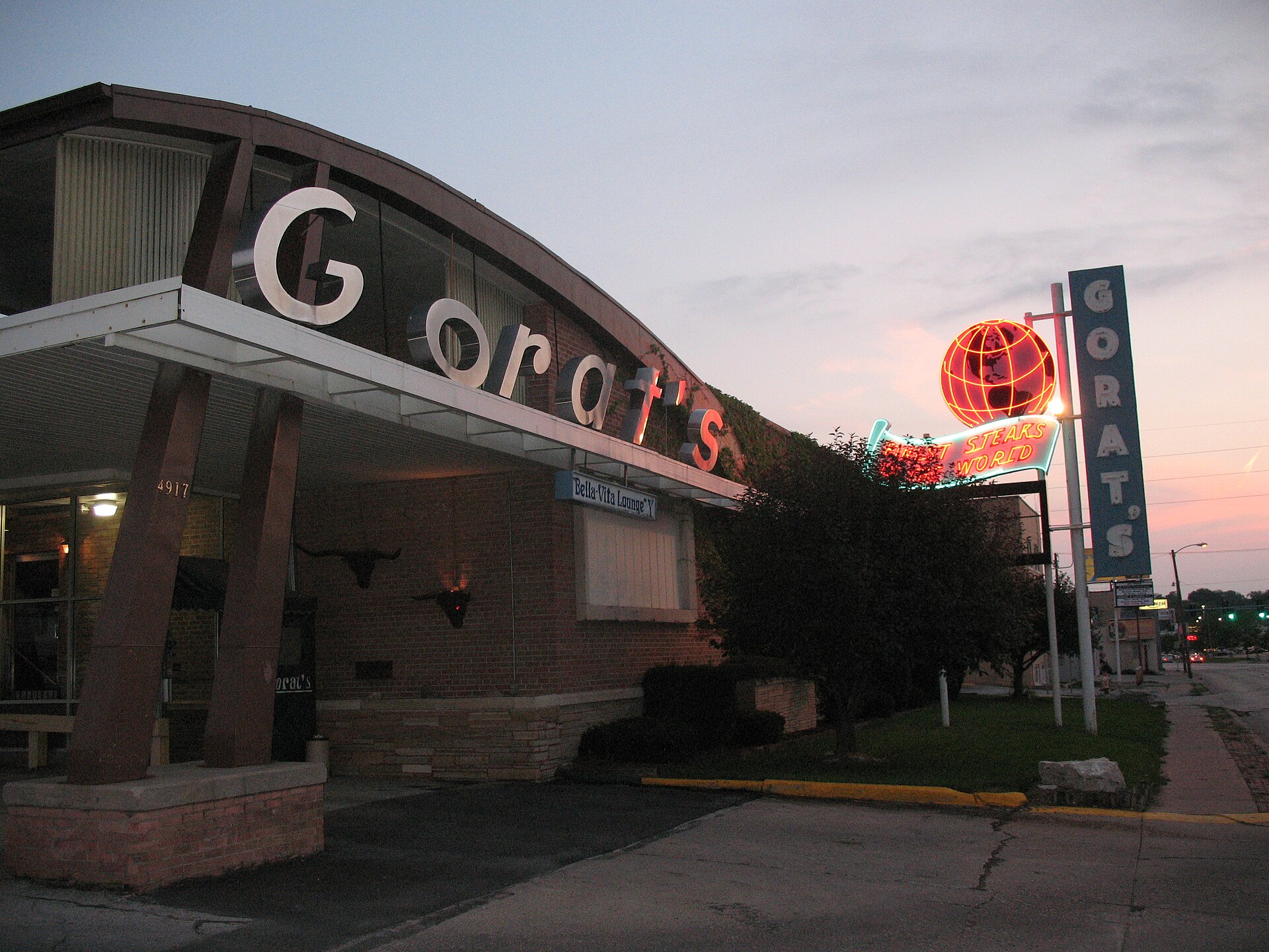 Gorat's Steakhouse — Omaha, Nebraska